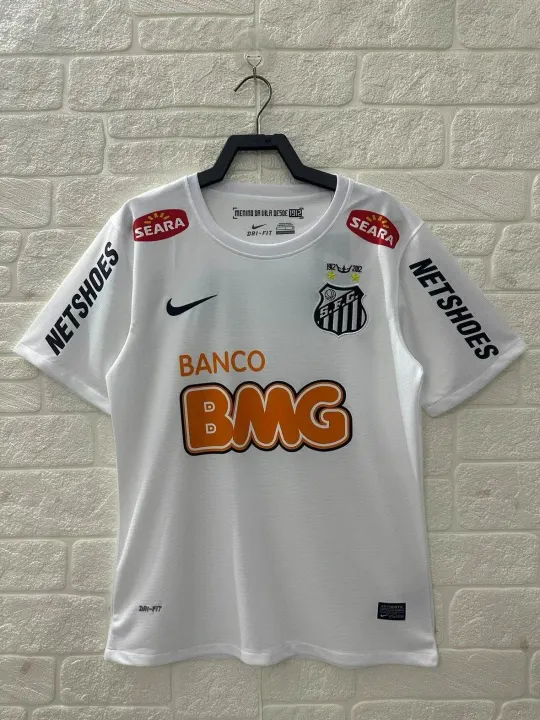 Nike Santos FC 2012 White Home Soccer Jersey