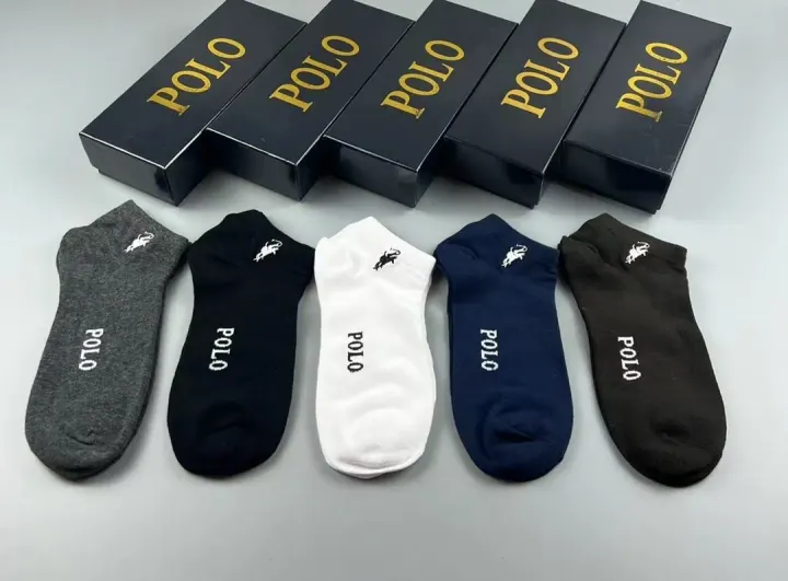 Ralph Lauren Multi-Color Ankle Socks Set