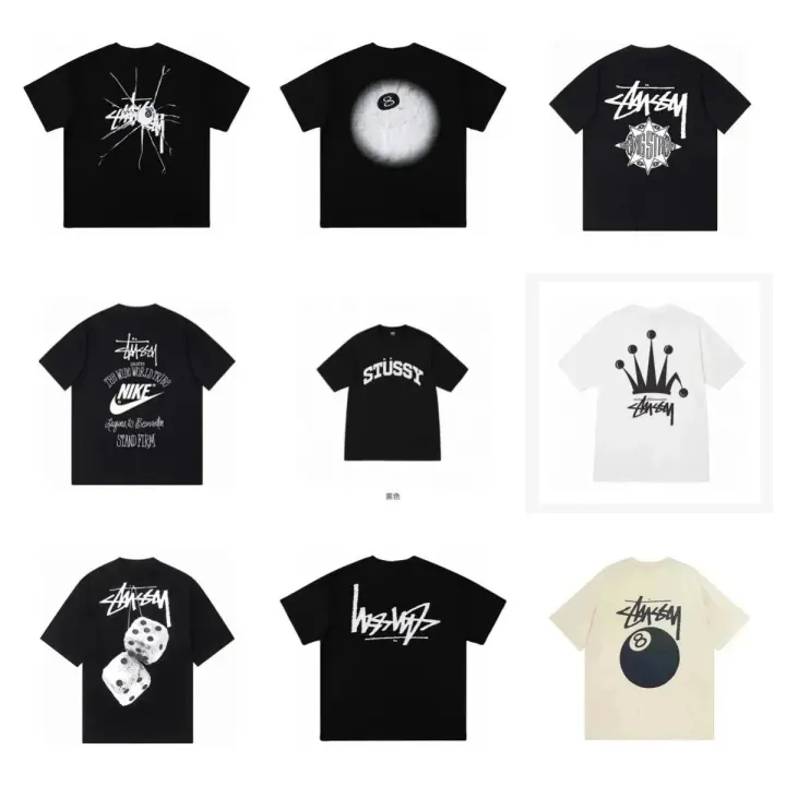 Nike Graphic Print T-Shirt in Black and White