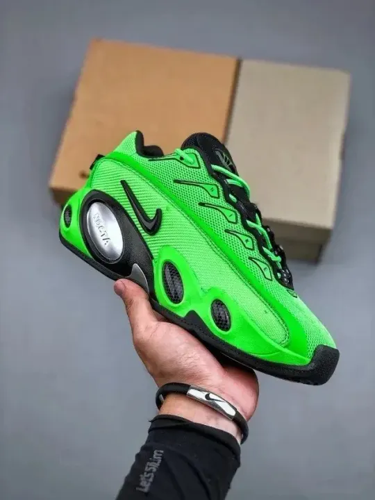 Nike NOCTA Neon Green and Black Basketball Shoes