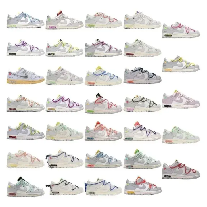 Nike Dunk Low Sneakers in Mixed Pastel Colorways