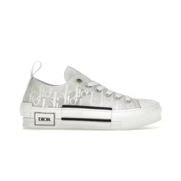 Białe niskie sneakersy Dior Oblique