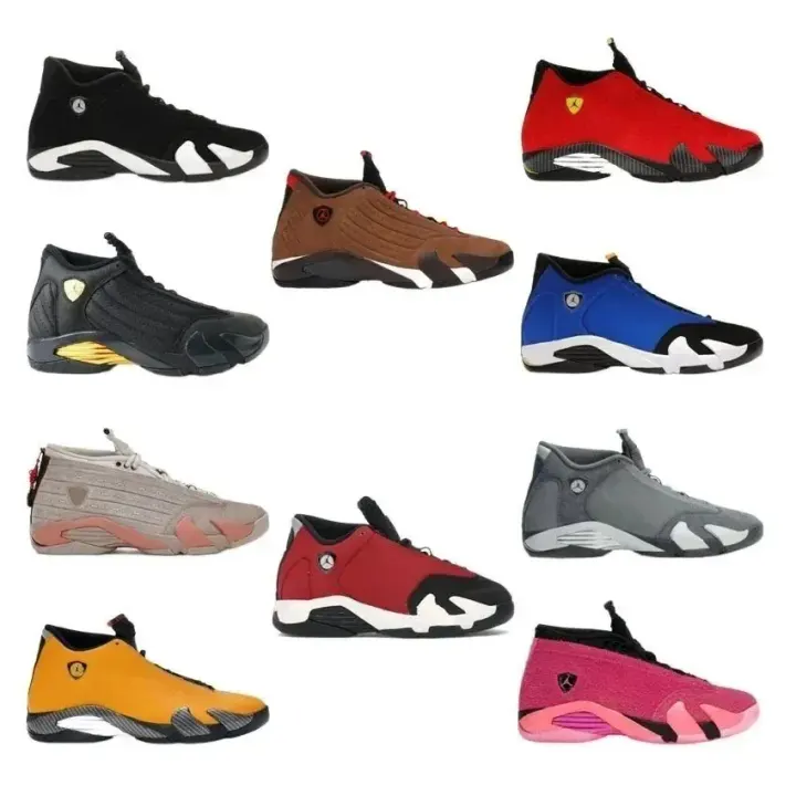 Jordan 14 Multicolor Casual Sneakers Collection