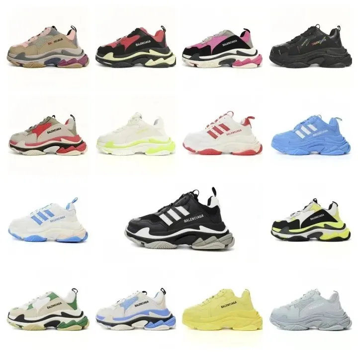 Balenciaga Triple S meerkleurige sneakers