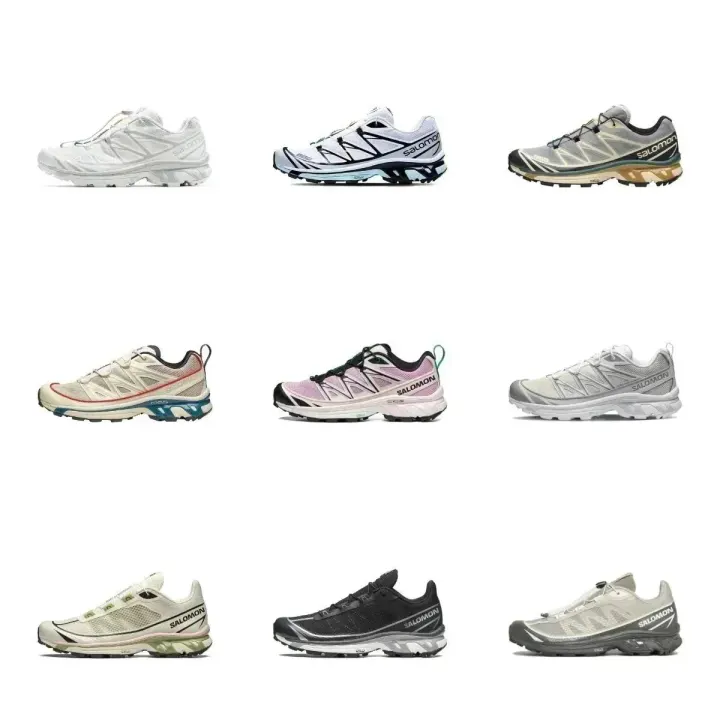 Salomon Multi-Color Trail-Style Sneakers