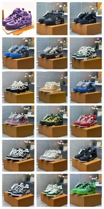 Louis Vuitton Skate Sneakers in Multicolor Colorways