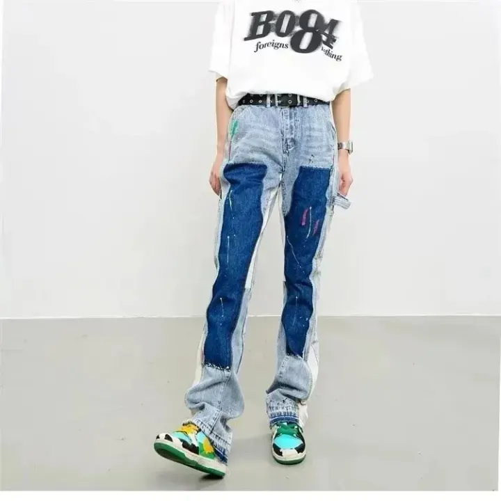 Washed Denim Jeans Collection — Multiple Styles
