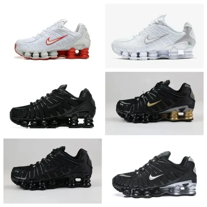 Nike Cushioned Sole Sneakers in White and Black Colorways