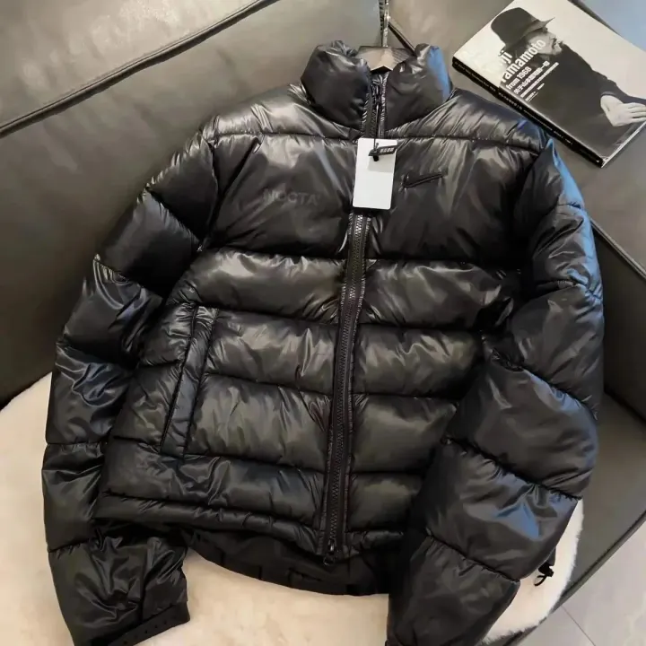 Nike NOCTA Black Glossy Puffer Jacket