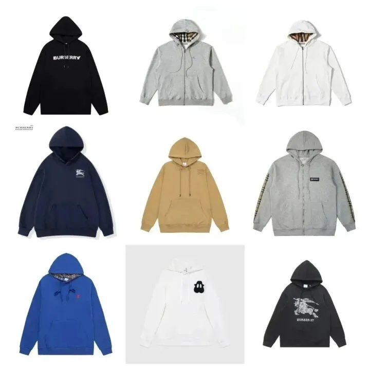 Burberry Multi-Color Graphic Hoodie