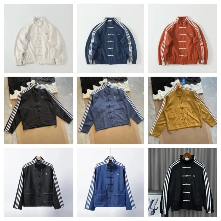 Adidas Trefoil Toggle Track Jacket in Multiple Colorways