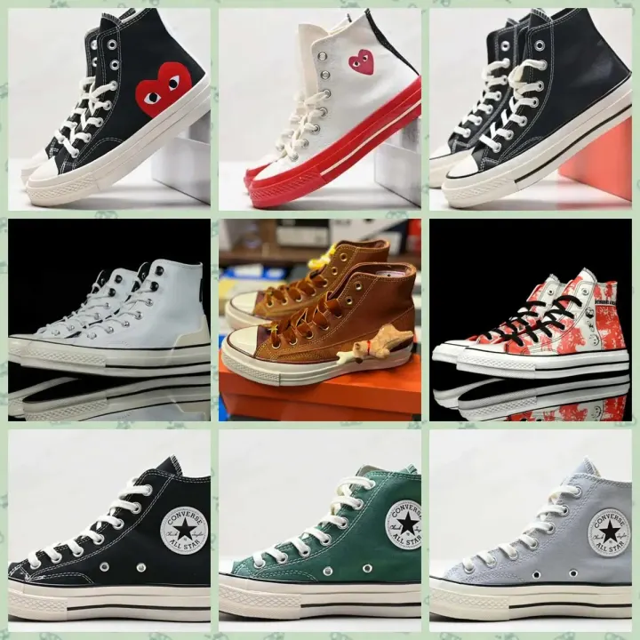 Converse Chuck Taylor All Star 70 High Top Canvas Sneakers, Multi-Color