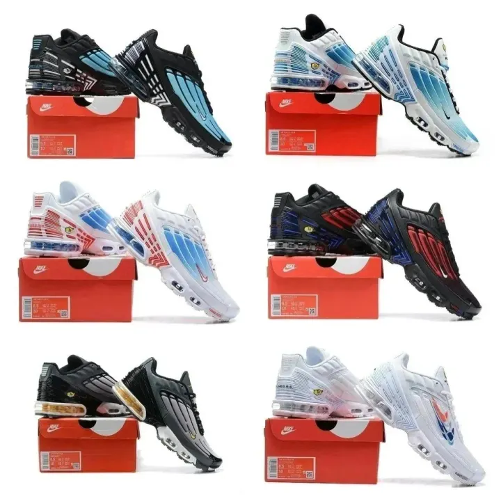 Nike Air Max Plus 3 Multi-Color Gradient Sneakers
