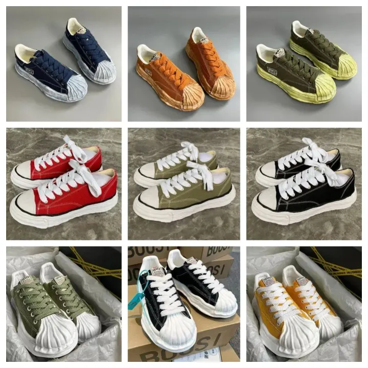 Maison Mihara Yasuhiro Multi-Color Low-Top Sneakers