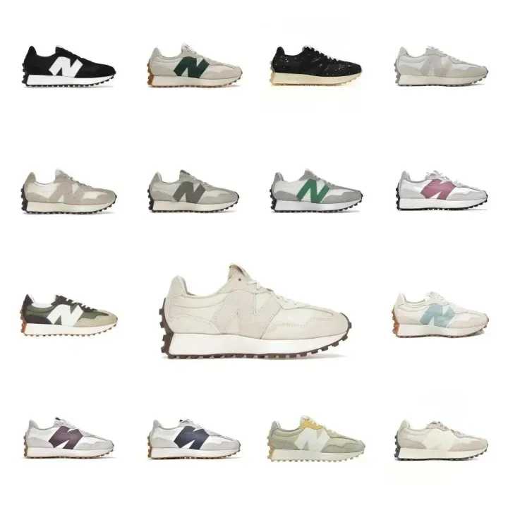 New Balance 327 Sneakers in Multi-Color Retro Runner Styles