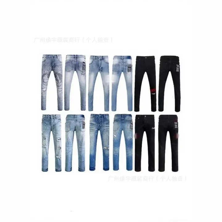 Ksubi Distressed Black Slim Fit Jeans