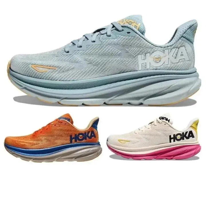 HOKA Max-Cushion Mesh Sneakers in Multi-Color