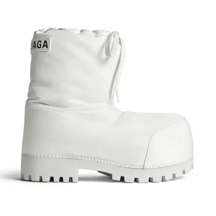 Witte Alaska-korte laarzen Balenciaga