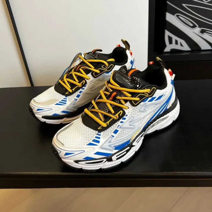 Off-White Be Right Back Mesh Sneakers in Blue/Pink