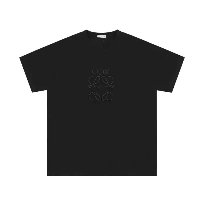 Loewe Black Embossed Logo T-Shirt