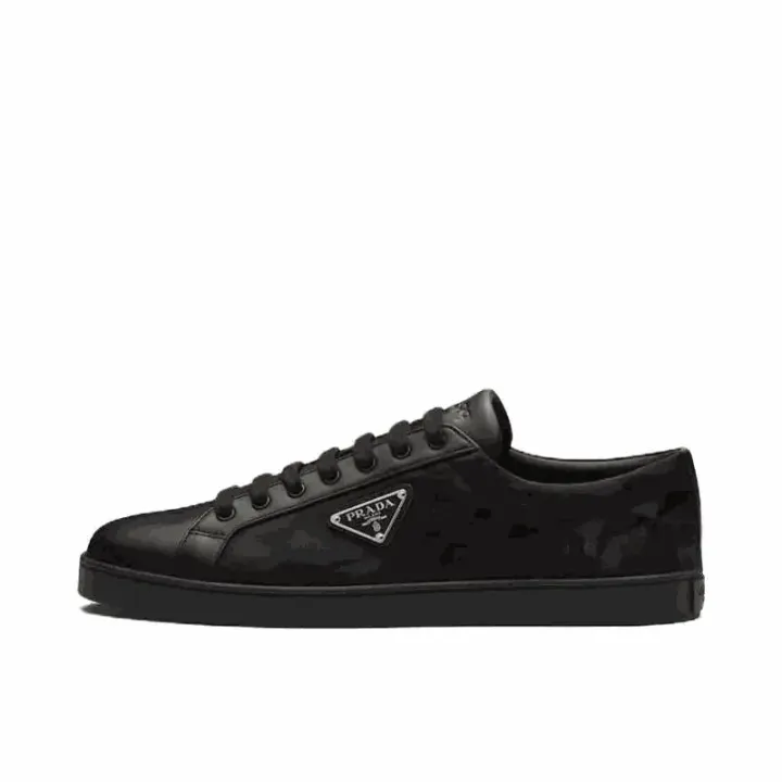 Prada Black Low-Top Lifestyle Sneakers