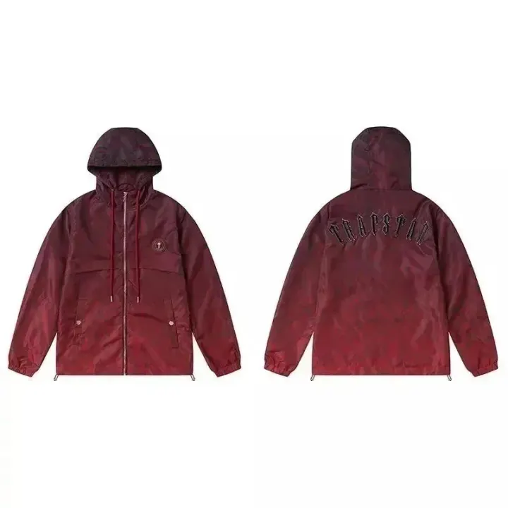 Chaqueta windbreaker con capucha Trapstar en colores llamativos