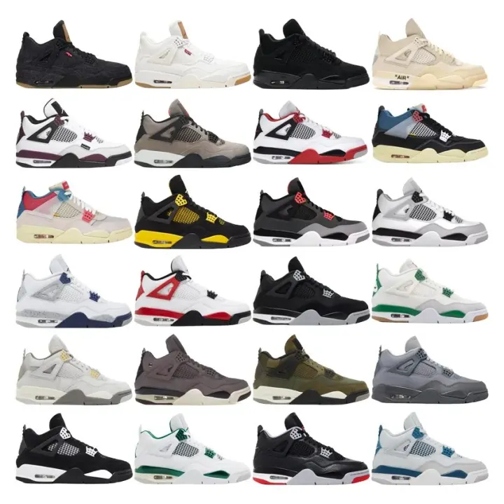 Jordan 4 Retro Sneakers in Multiple Colorways
