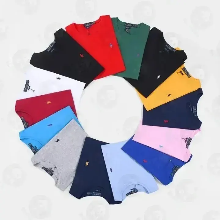 Ralph Lauren Multi-Color Crew Neck T-Shirt