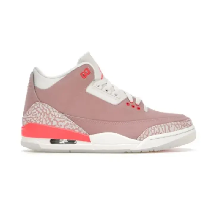Jordan 3 Retro Basketball Shoes in Rust Pink