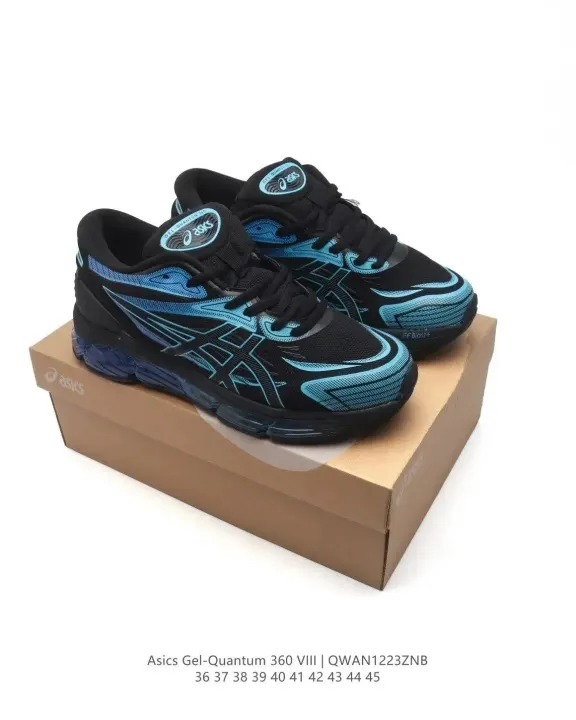 ASICS Gel-Quantum 360 VIII Black Blue Sneakers