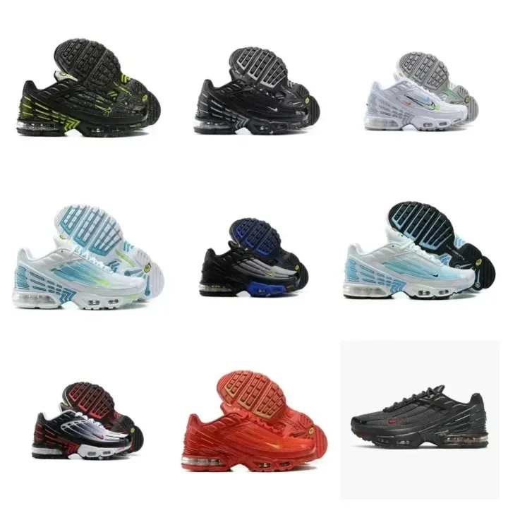 Nike Air Max Plus 3 Sneakers in Black and Blue