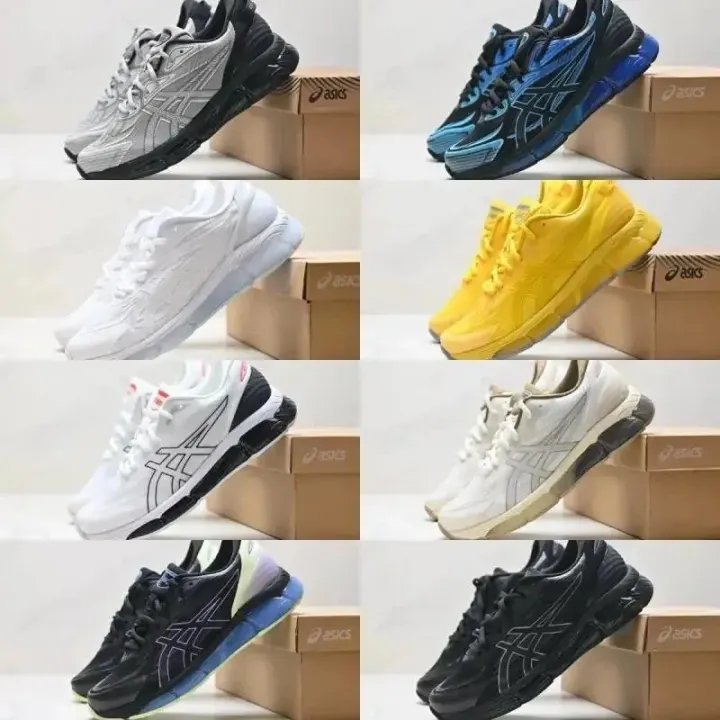 ASICS Running Sneakers in Black and Blue