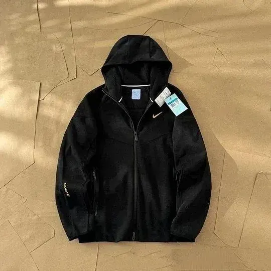 Nike NOCTA Black Zip-Up Hooded Jacket