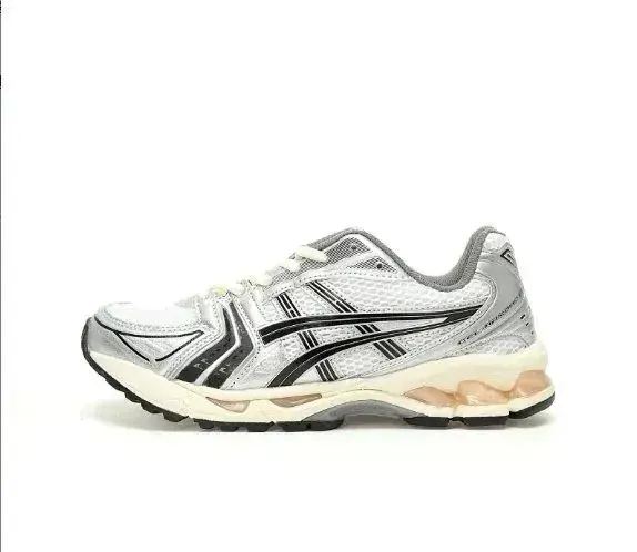 ASICS Silver Gray Mesh Running Sneakers
