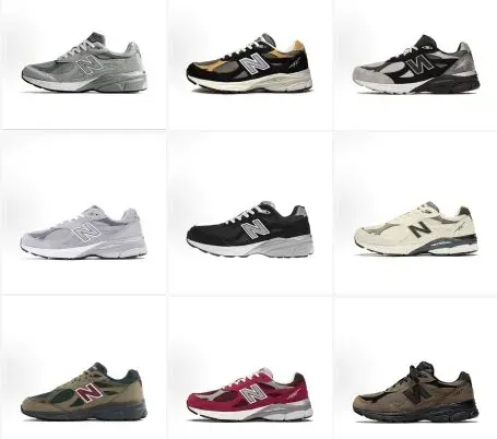 New Balance Multi-Color Retro Running Sneakers