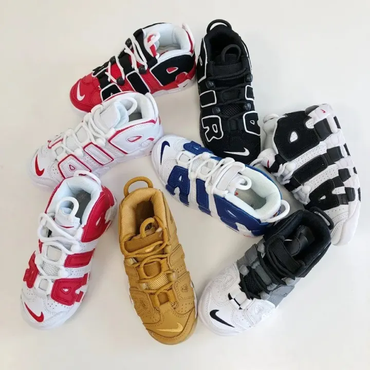 Nike Basketballschuhe im mehrfarbigen Retro-Pippen-Stil