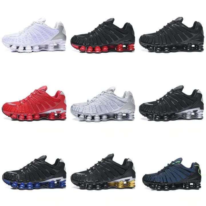 Nike Shox Black Sneakers with Spring Cushion Sole