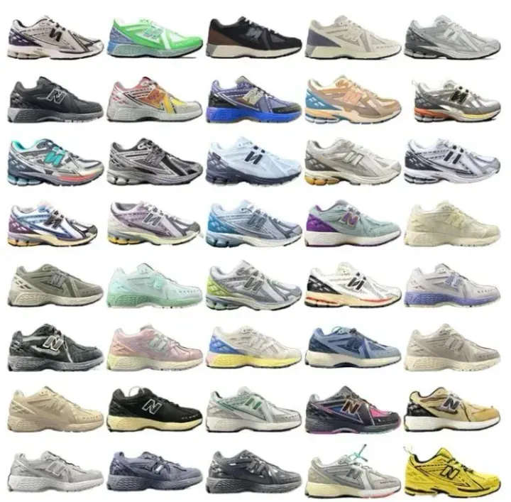 New Balance Retro Mesh Sneakers in Mixed Colorways