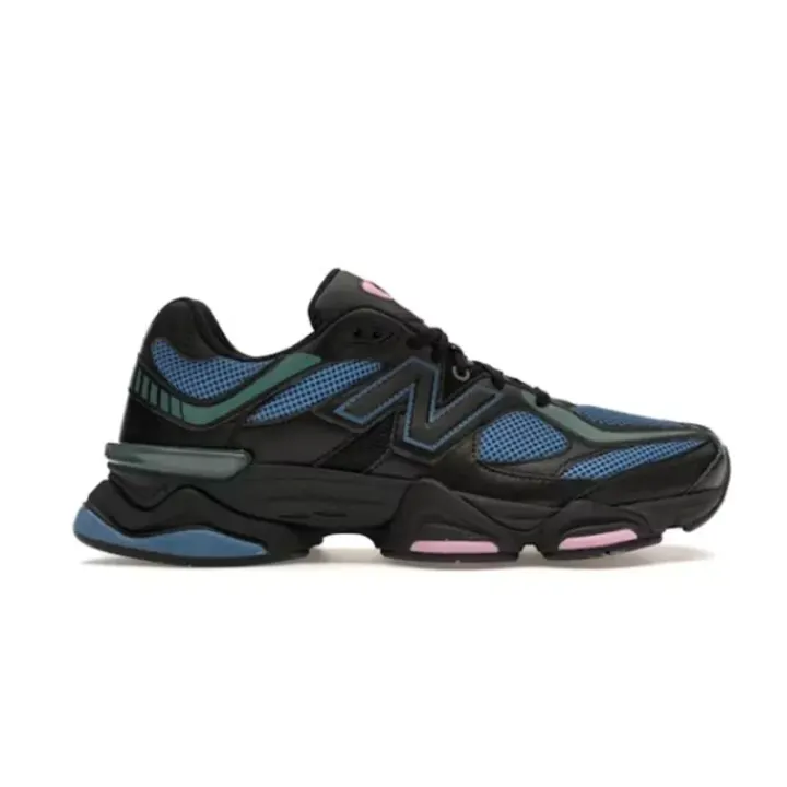 New Balance 9060 Sneakers in Black and Blue