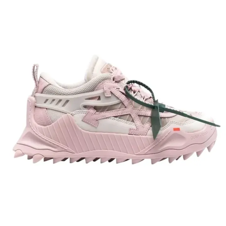 Off-White Odsy-1000 Pink Beige Sneakers