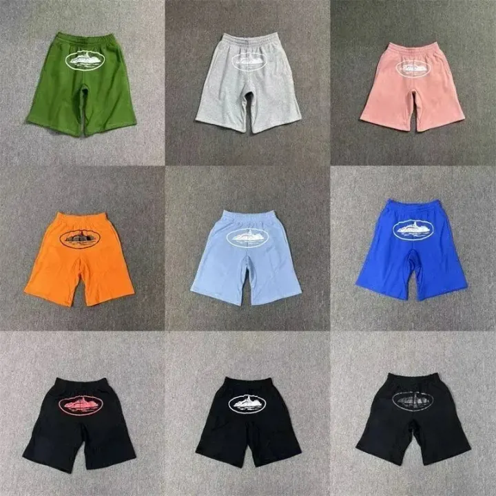 Corteiz Oval Logo Sweat Shorts in Multiple Colors