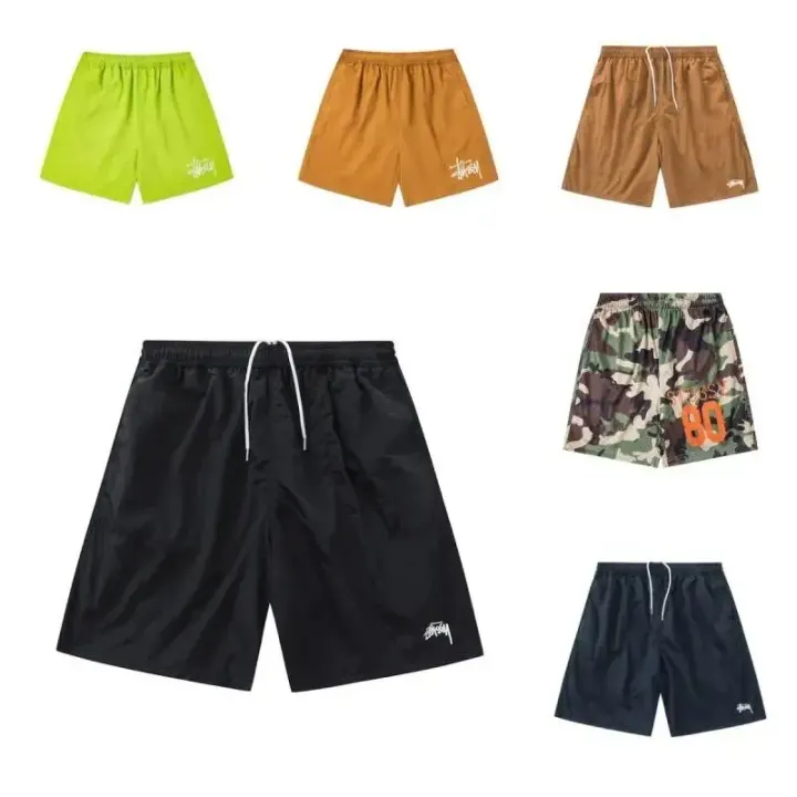 Nike x Stussy Black Nylon Shorts