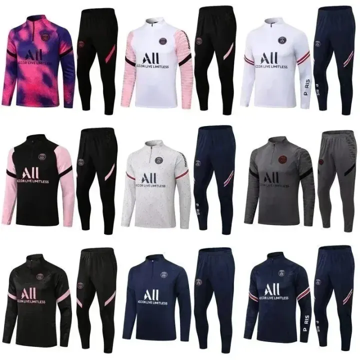 Nike PSG Training Tracksuit Set in Navy and Black
