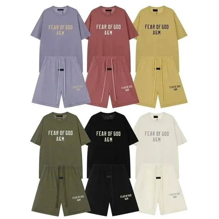Fear of God Graphic T-Shirt in Soft Pastel Colorways