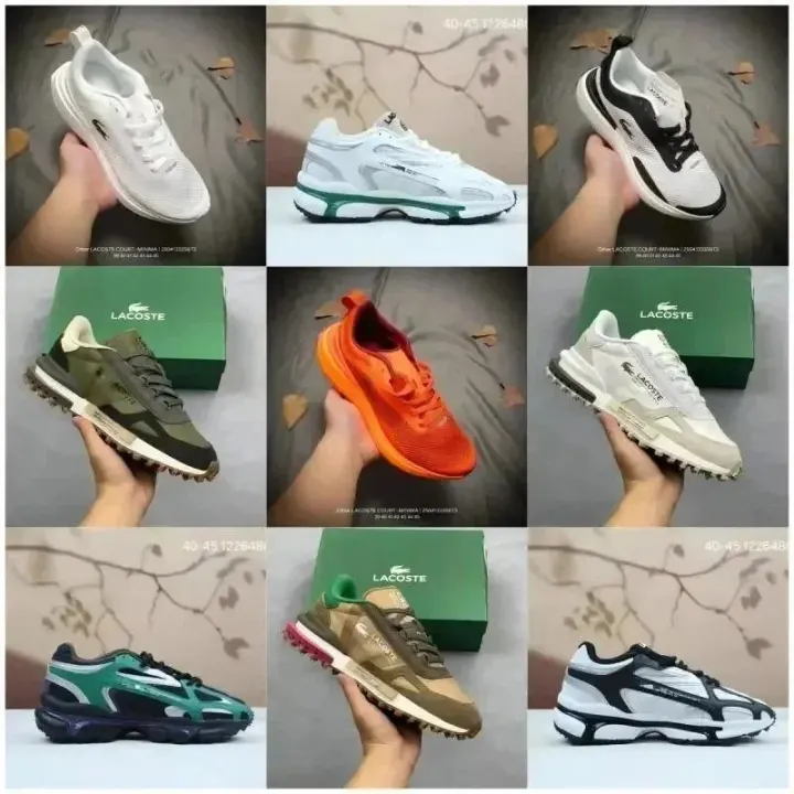 Lacoste Multi-Color Athletic Sneakers