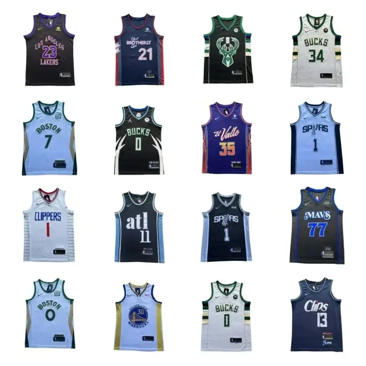 Nike NBA Basketball Jersey Collection in Assorted Team Colors