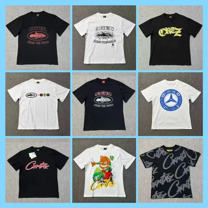 Corteiz Graphic T-Shirt in Black and White