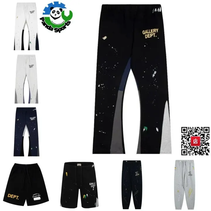 Gallery Dept. Graphic Paint-Splatter Casual Pants