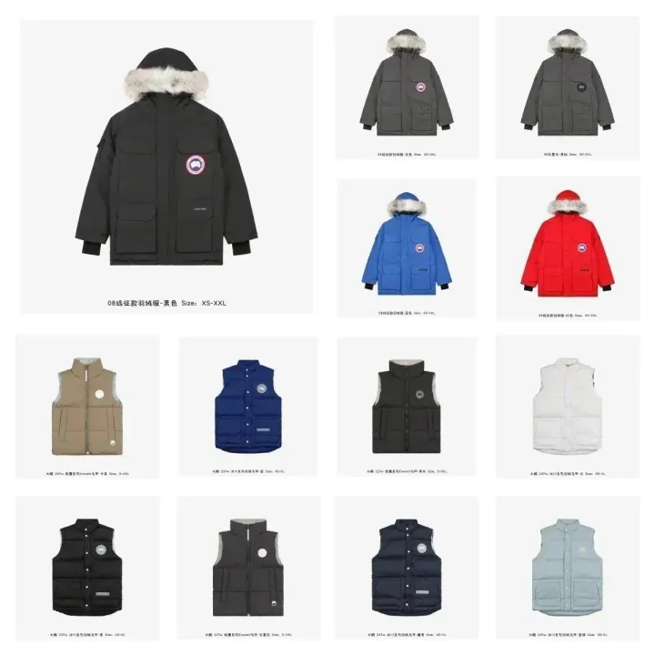 Canada Goose Black Fur-Hood Puffer Jacket