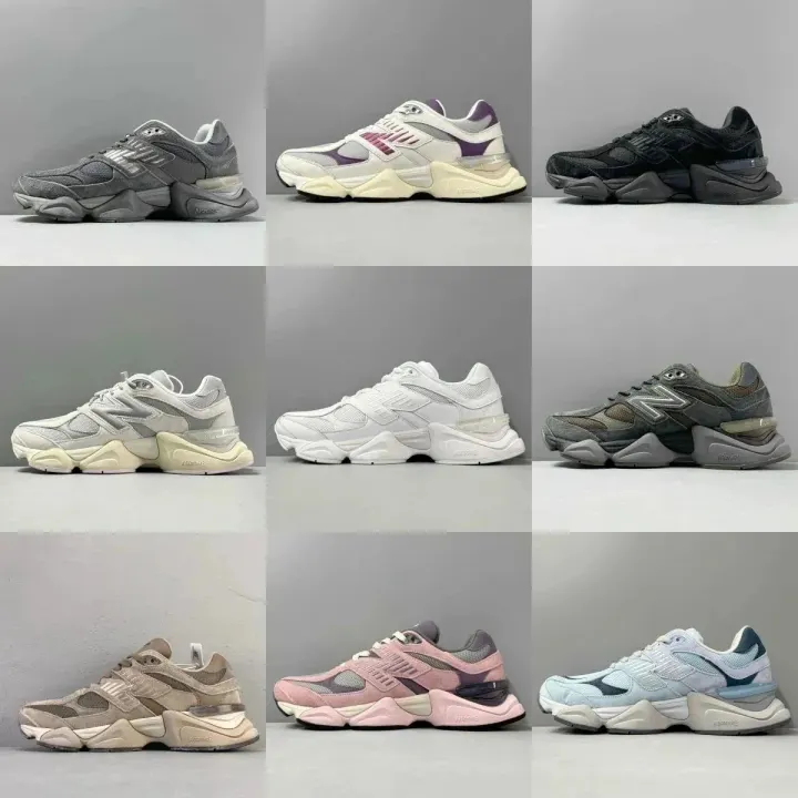 New Balance Chunky Retro Sneakers in Grey and White